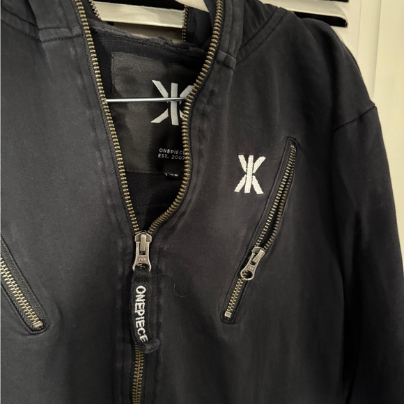 Norwegian Original Onepiece Brand Jumpsuit Pajamas Lounge in Black - Picture 4 of 9